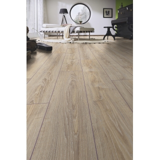 Podlaha laminátová Kronotex, Exquisit D 2987 DUB BĚLENÝ 4V selský vzor, povrchová struktura matrix