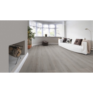 Podlaha laminátová Kronotex, Superior Catwalk D3127 WG Dub trend tmavě šedý, selský vzor, povrchová struktura gravír, express clic