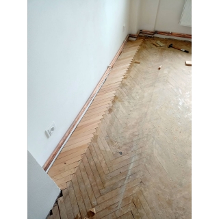 Doložení chybějících parket před renovací